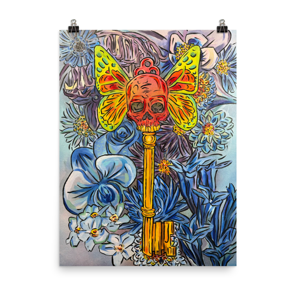 ‘Skeleton Key’ Print